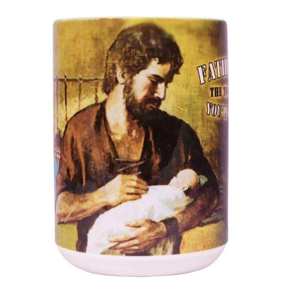 FATHERHOOD - HOLY FAMILY MUG - 15 OZ